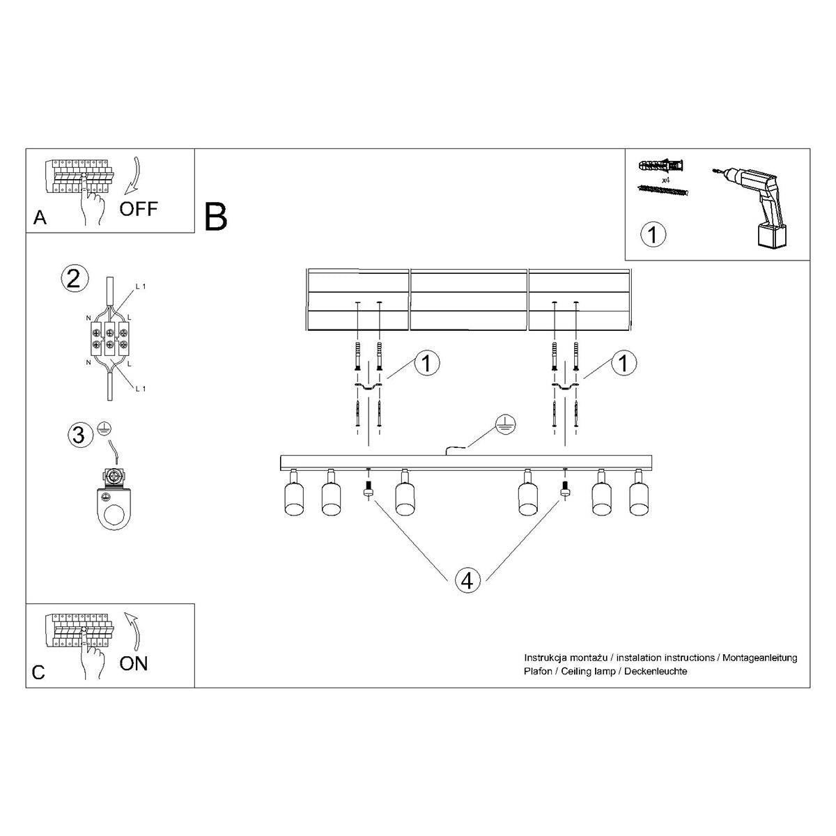 WINX 6L Plafond
