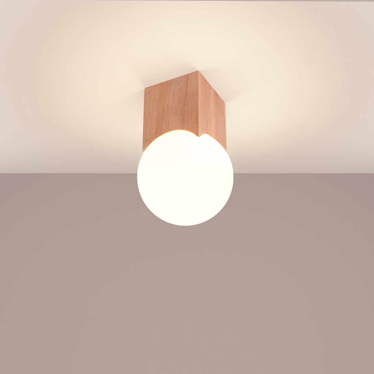 SOLIS Naturholz Plafond