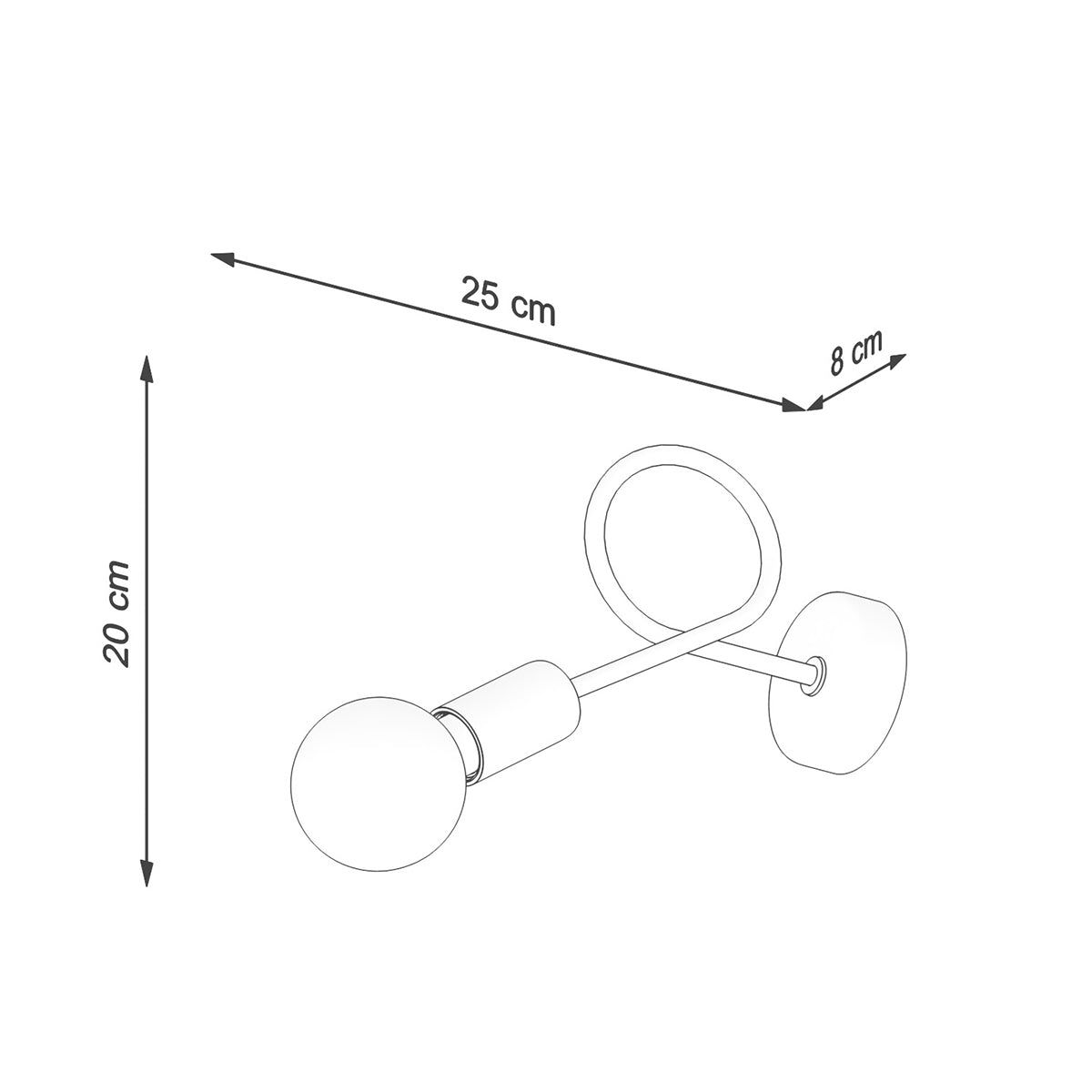 LOOP Wandleuchte