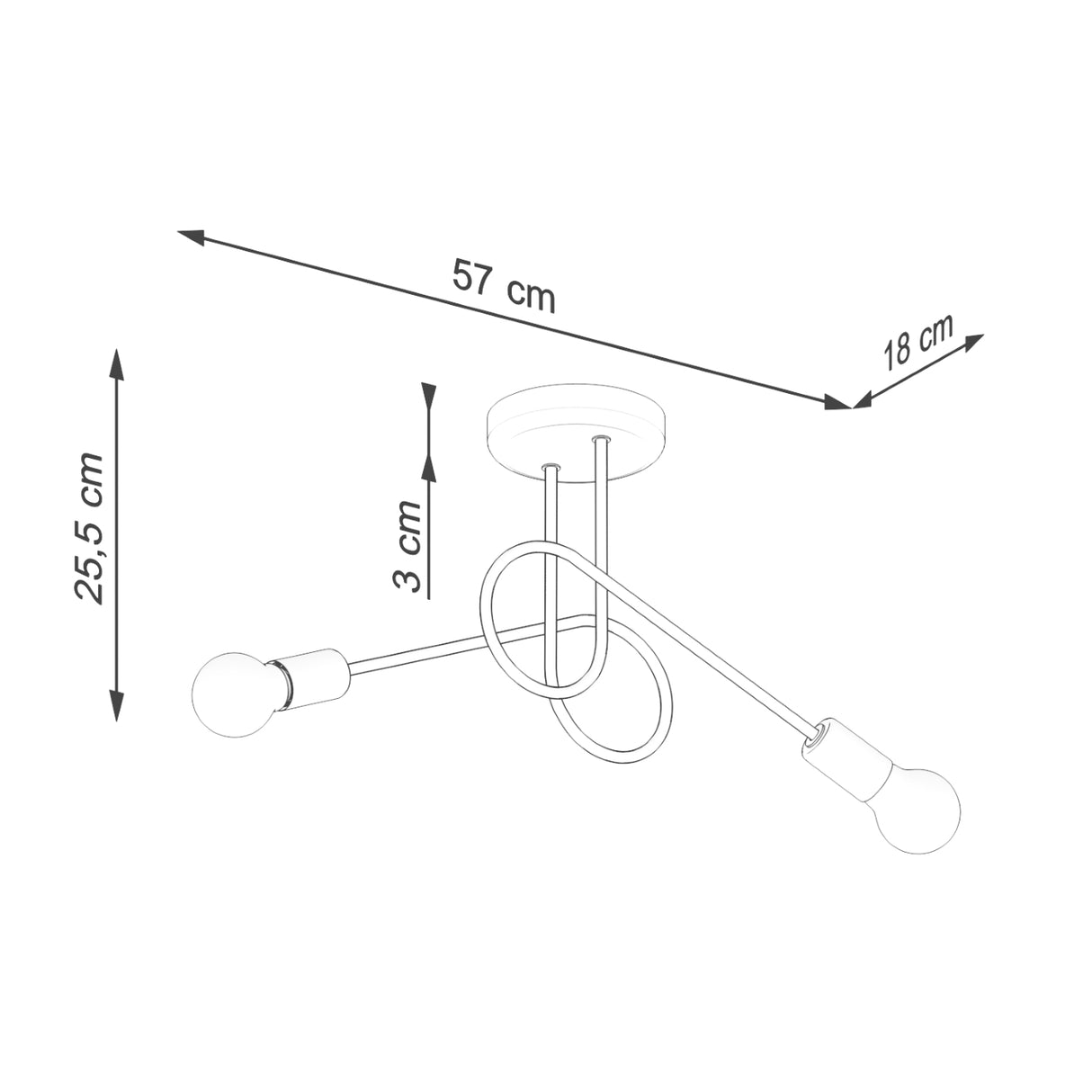 LOOP 2 Kronleuchter