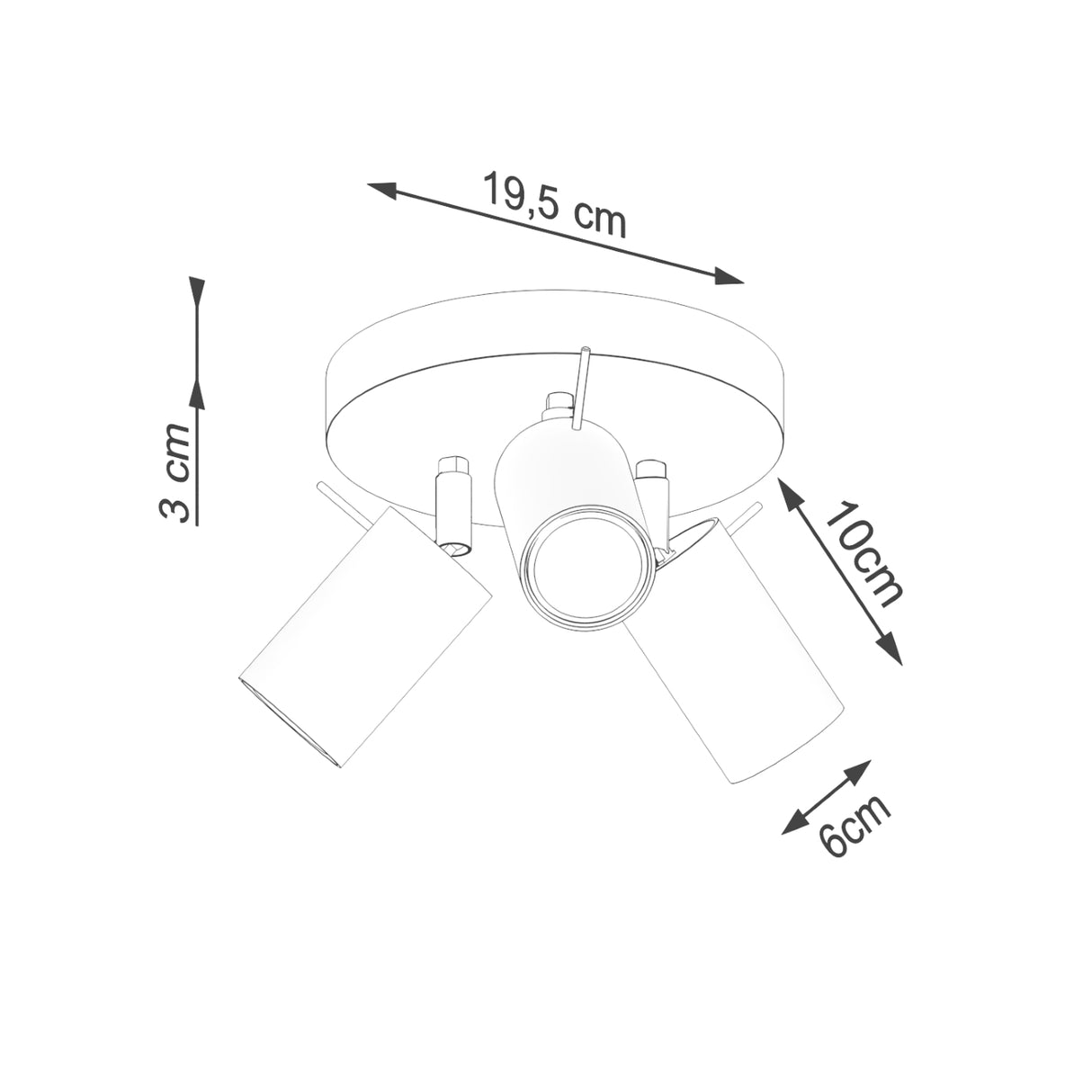 RING 3P Plafond