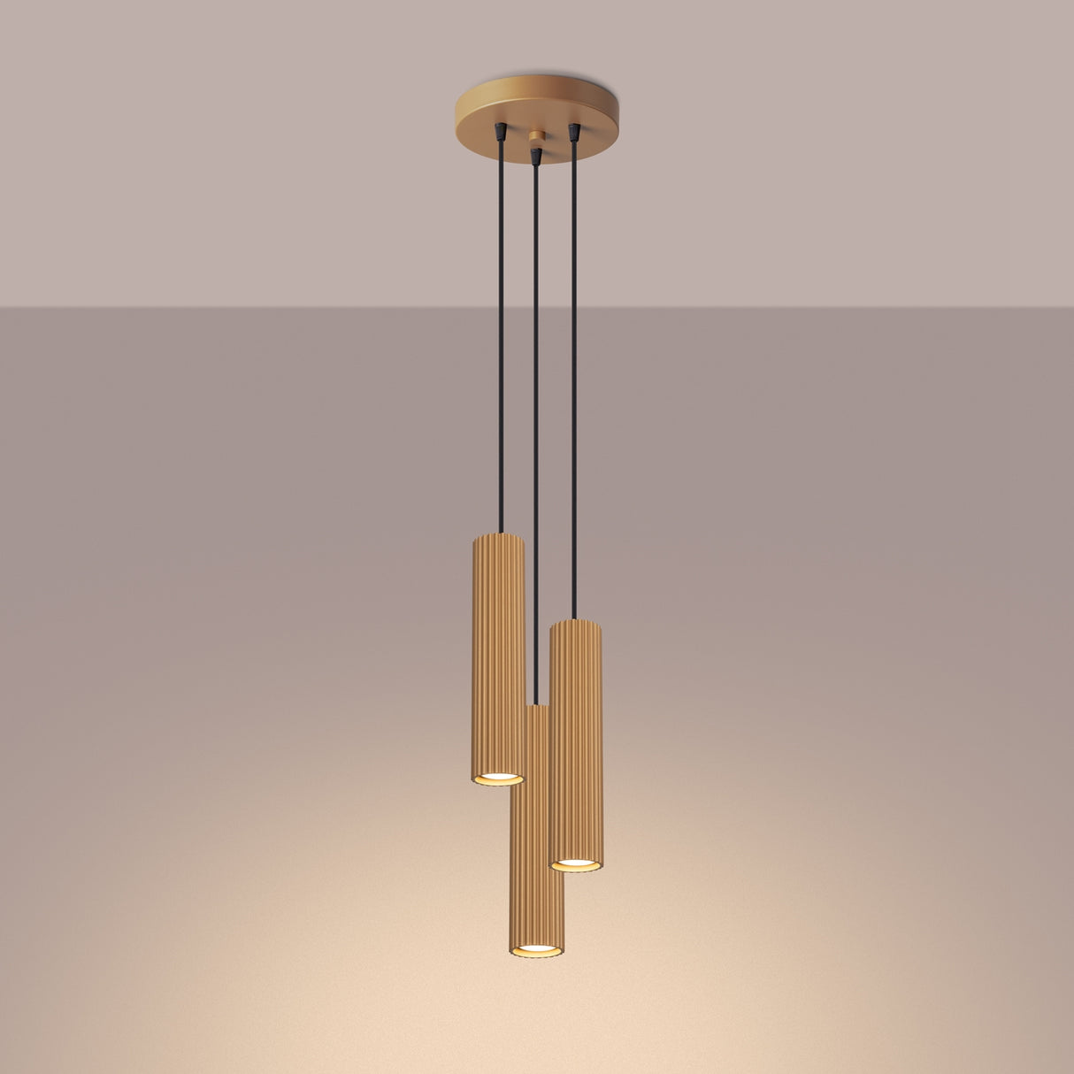 KARBON 3P Pendelleuchte