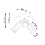KARBON 3P Plafond
