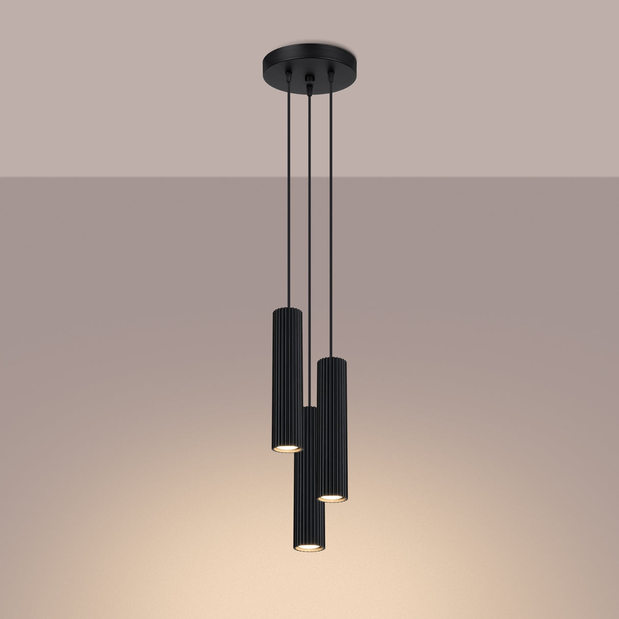 KARBON 3P Pendelleuchte