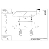 KARBON 2 Plafond