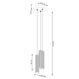 KARBON 3P Pendelleuchte