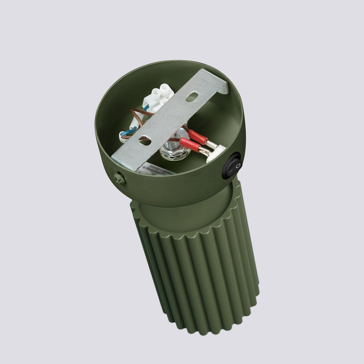 KARBON Wandleuchte mit Schalter