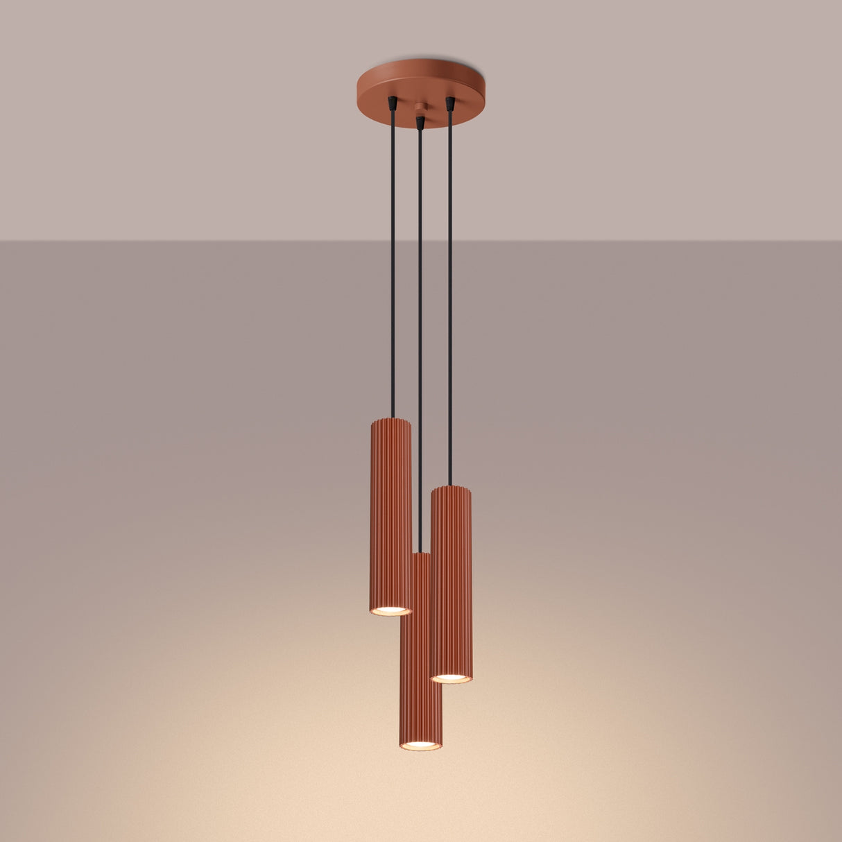 KARBON 3P Pendelleuchte