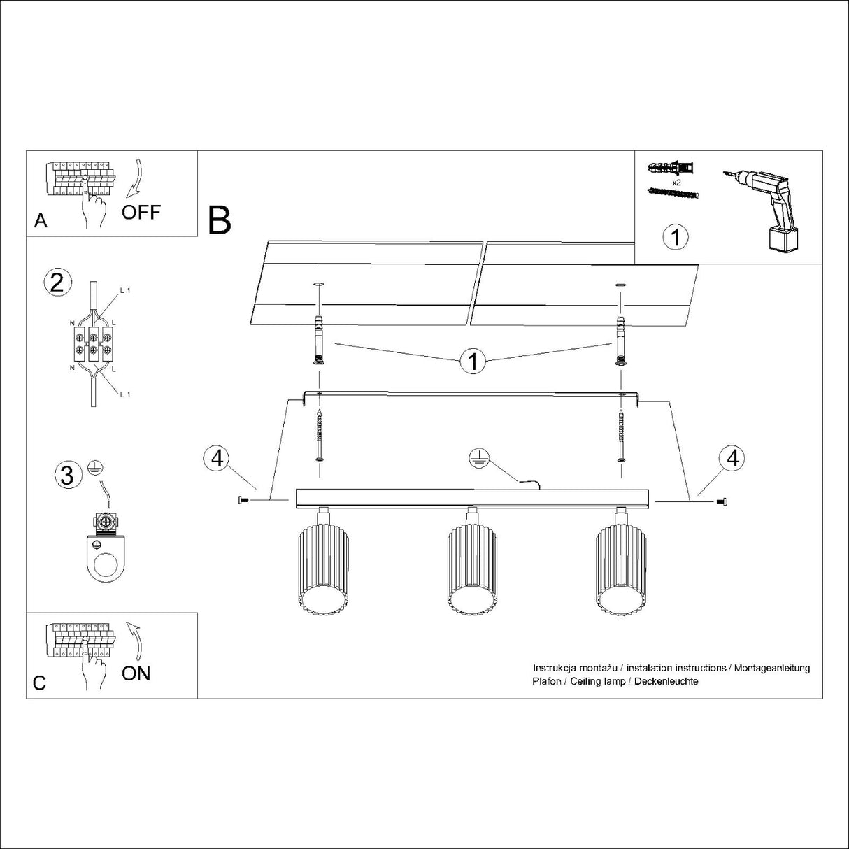 KARBON 3L Plafond