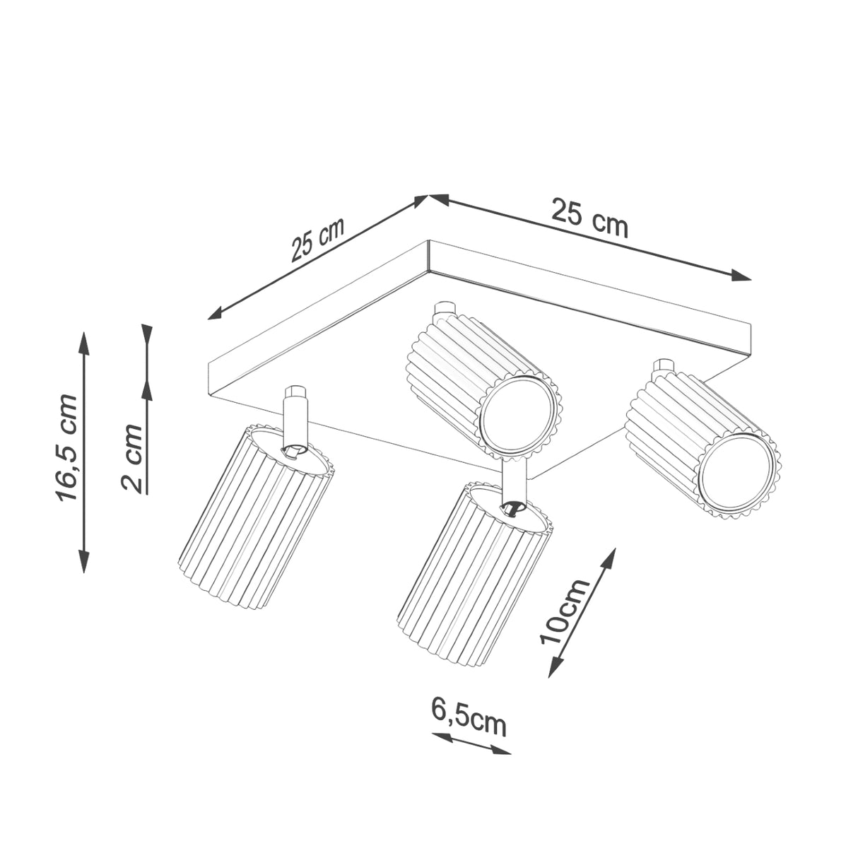KARBON 4 Plafond