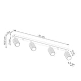 KARBON 4L Plafond