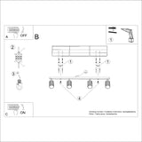 KARBON 4L Plafond