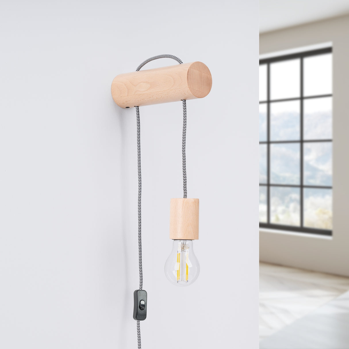 NIMBI Wandleuchte mit Schalter