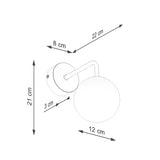 ASTRAL 1 Wandlampe