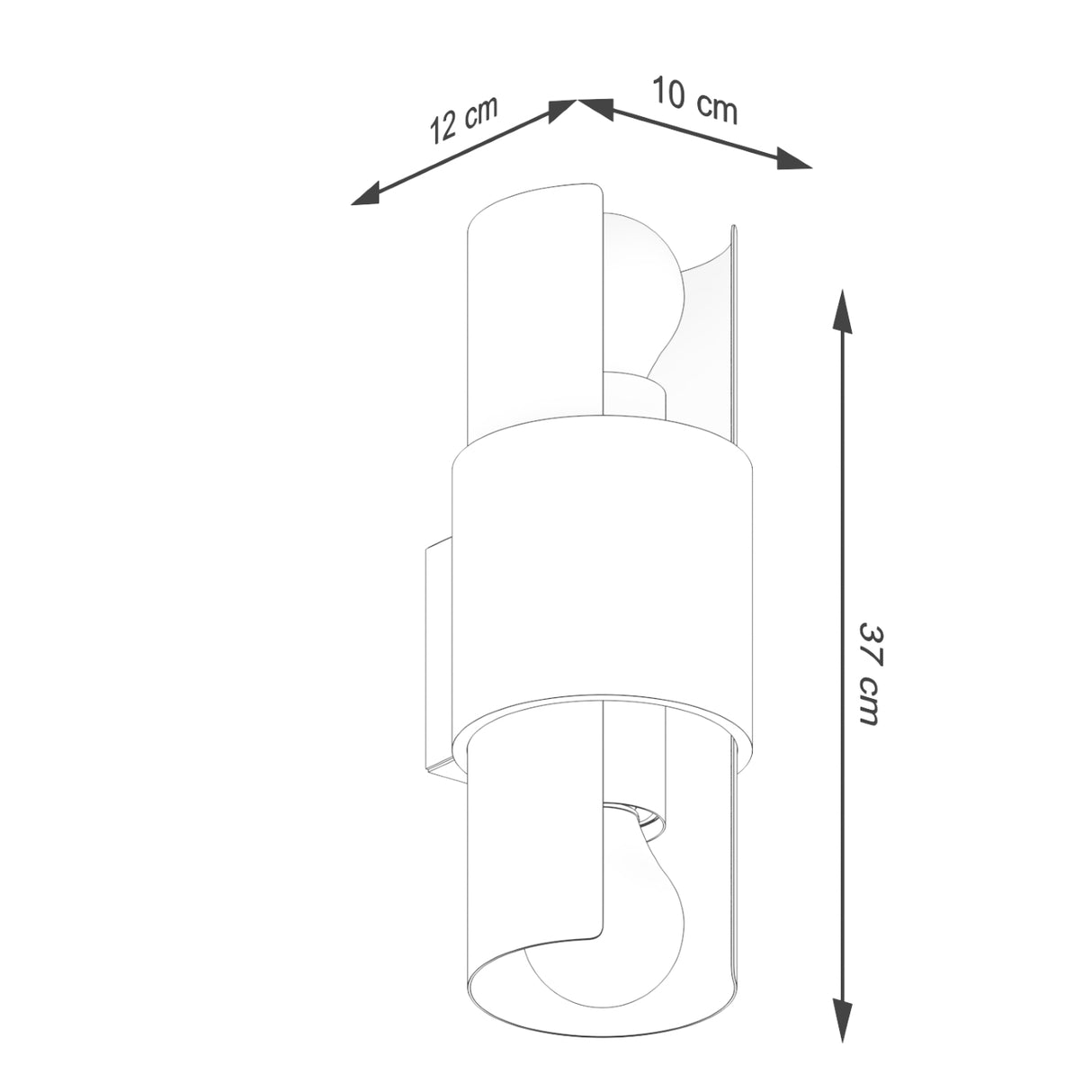 FLASH 2 Wandlampe