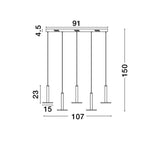 PALENCIA 107cm-Luxomo Leuchten