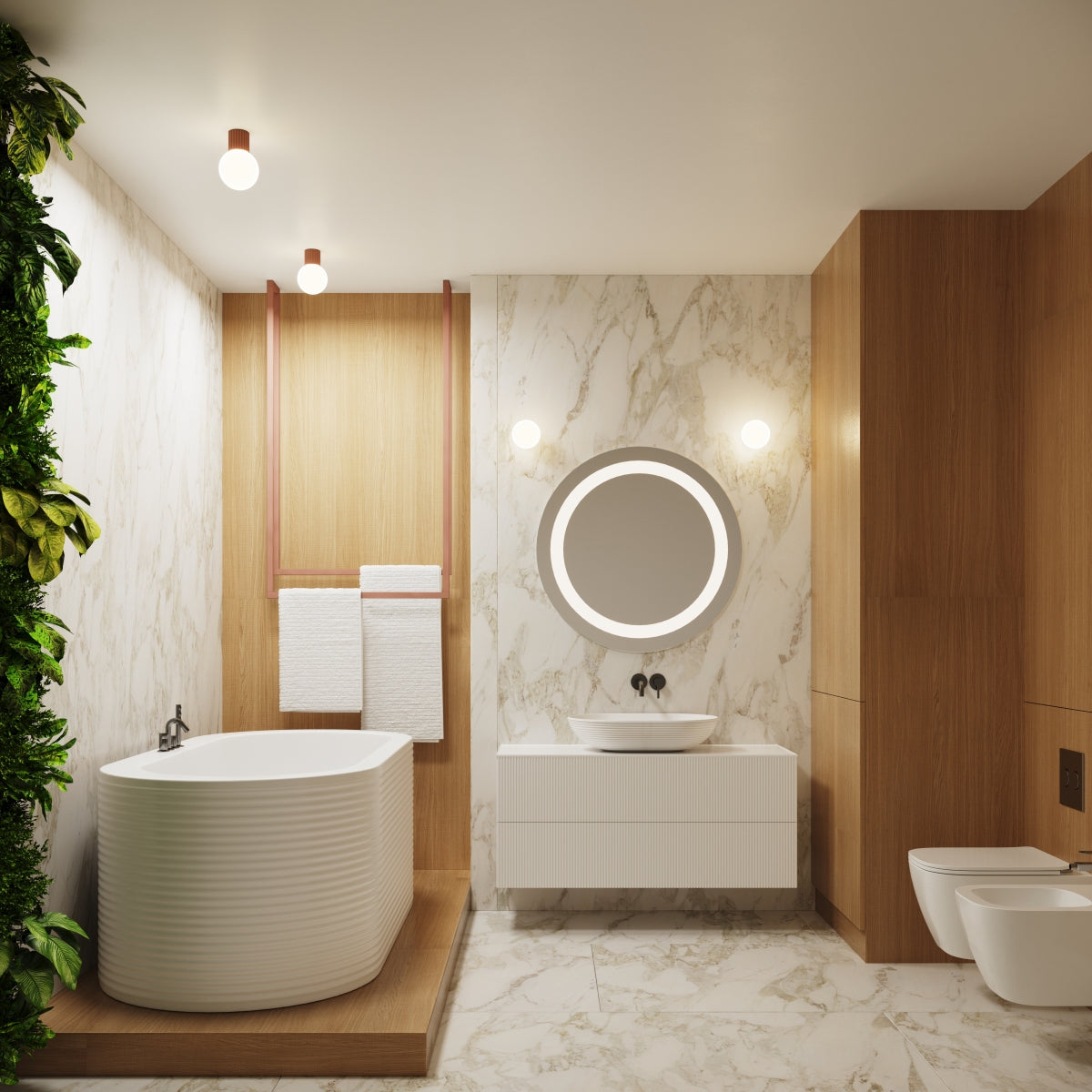 Design Wandleuchte HALO