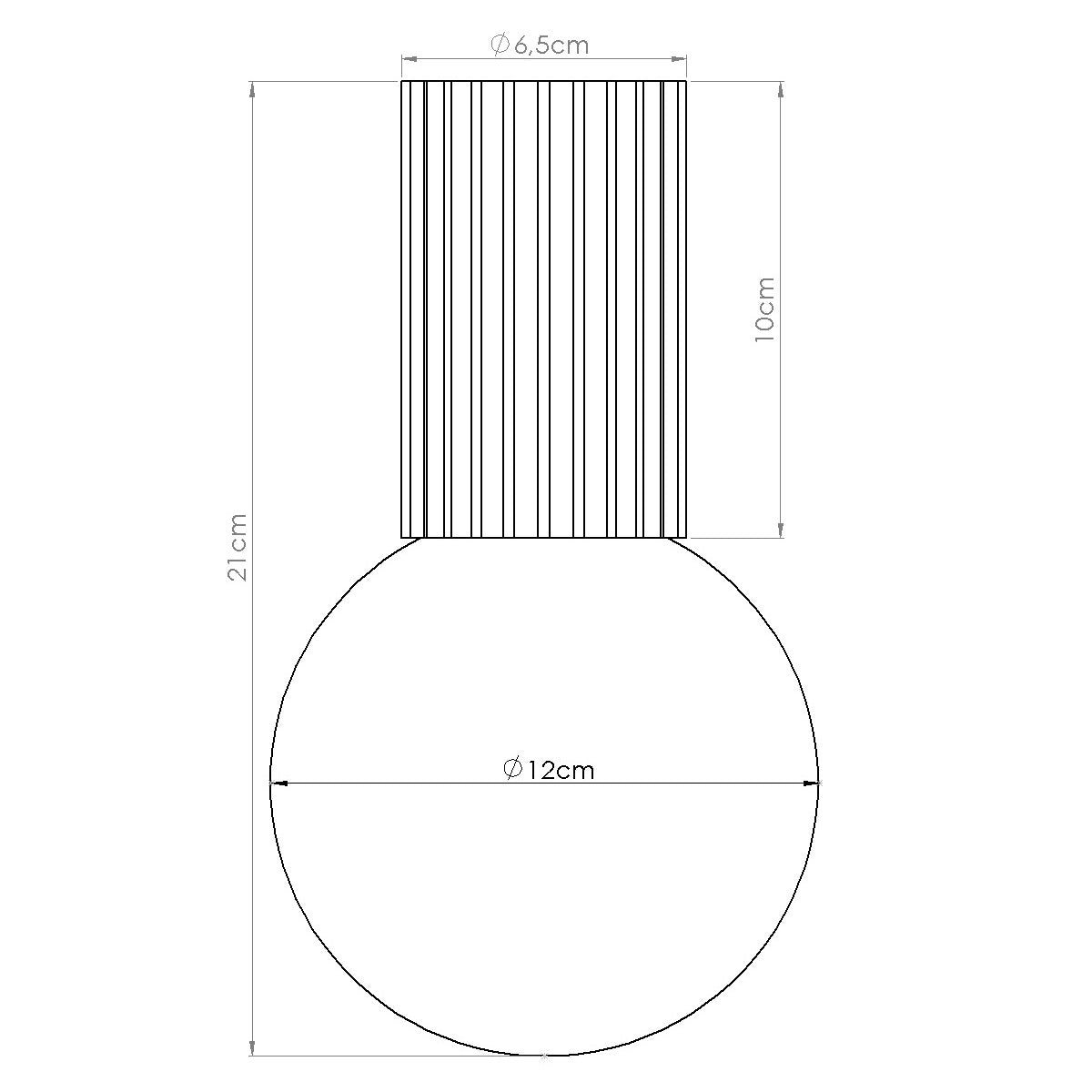 Design Deckenleuchte HALO