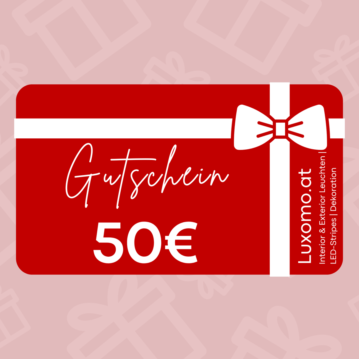 LUXOMO-Gutscheinkarte-Luxomo Leuchten