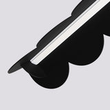 Lineare LED-Pendelleuchte BISCUIT – 131 cm Aluminium