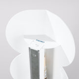 Wellen-Wandleuchte BISCUIT – Skulpturaler Aluminium-Spot in 10 Trendfarben