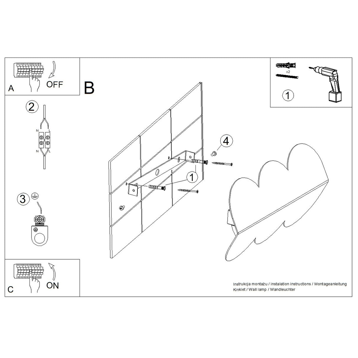 Wellen-Wandleuchte BISCUIT – Skulpturaler Aluminium-Spot in 10 Trendfarben