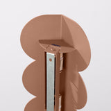 Wellen-Wandleuchte BISCUIT – Skulpturaler Aluminium-Spot in 10 Trendfarben