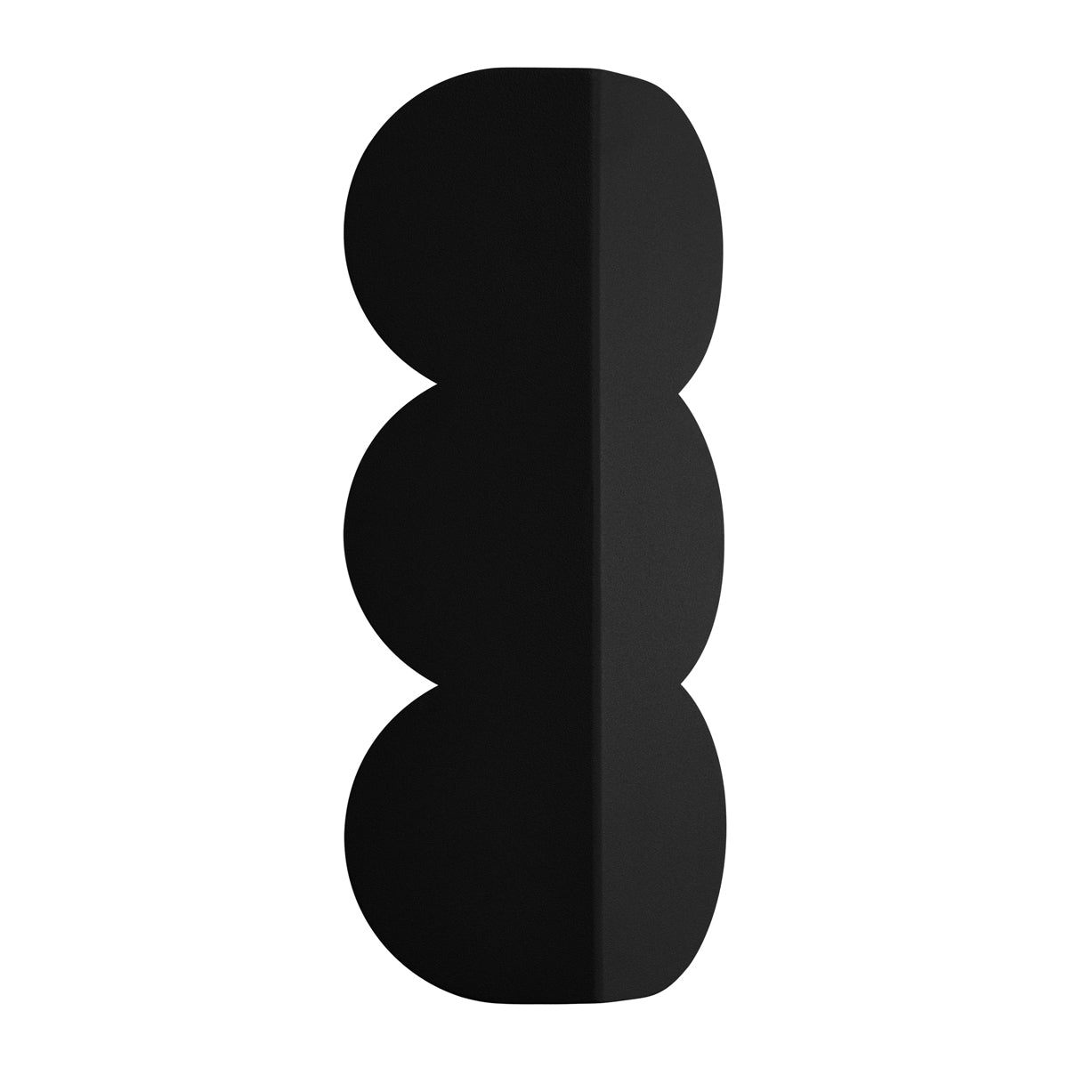 Wellen-Wandleuchte BISCUIT – Skulpturaler Aluminium-Spot in 10 Trendfarben