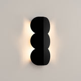 Wellen-Wandleuchte BISCUIT – Skulpturaler Aluminium-Spot in 10 Trendfarben