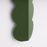 Wellen-Wandleuchte BISCUIT – Skulpturaler Aluminium-Spot in 10 Trendfarben