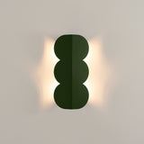 Wellen-Wandleuchte BISCUIT – Skulpturaler Aluminium-Spot in 10 Trendfarben