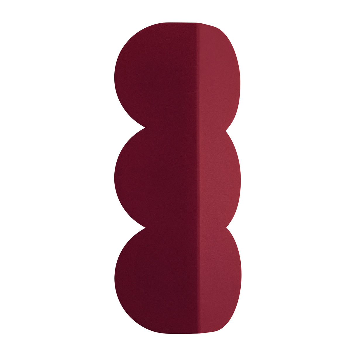 Wellen-Wandleuchte BISCUIT – Skulpturaler Aluminium-Spot in 10 Trendfarben