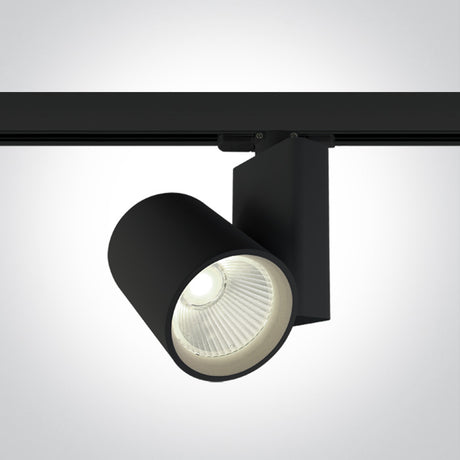 65612NT/B/C BLACK COB LED 30W CW TRACK SPOT 230V-Luxomo Leuchten