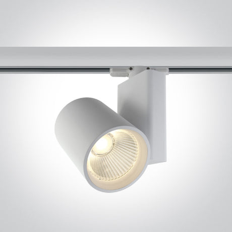 65612NT/B/C BLACK COB LED 30W CW TRACK SPOT 230V-Luxomo Leuchten