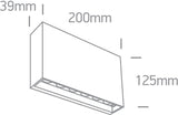 LAGANT D LED Wandleuchte 6W-Luxomo Leuchten