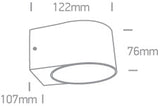 KALEO D/I LED Wandleuchte 2x6W-Luxomo Leuchten