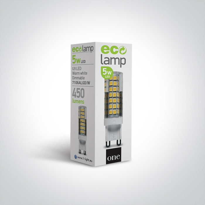 LED Retrofit G9 5W 230V dimmbar (TRIAC)-Luxomo Leuchten