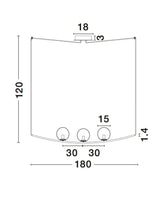 VITTON Hängeleuchte 3x5W-Luxomo Leuchten