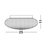 SENS Deckenleuchte Ø 25cm-Luxomo Leuchten