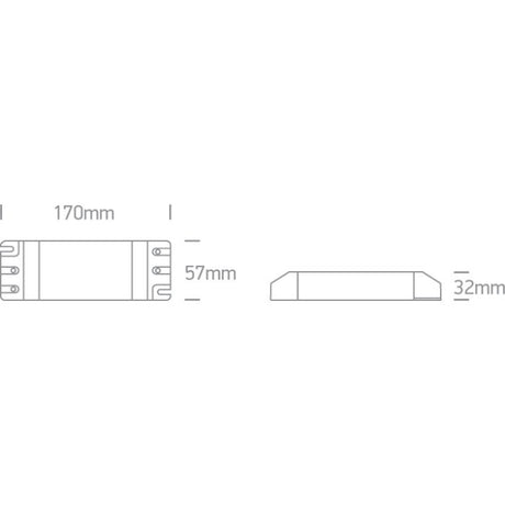 LED Treiber 24V DC TRIAC dimmbar IP20 230V-Luxomo Leuchten