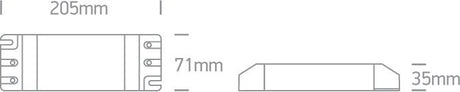 LED Treiber 24V DC TRIAC dimmbar IP20 230V-Luxomo Leuchten