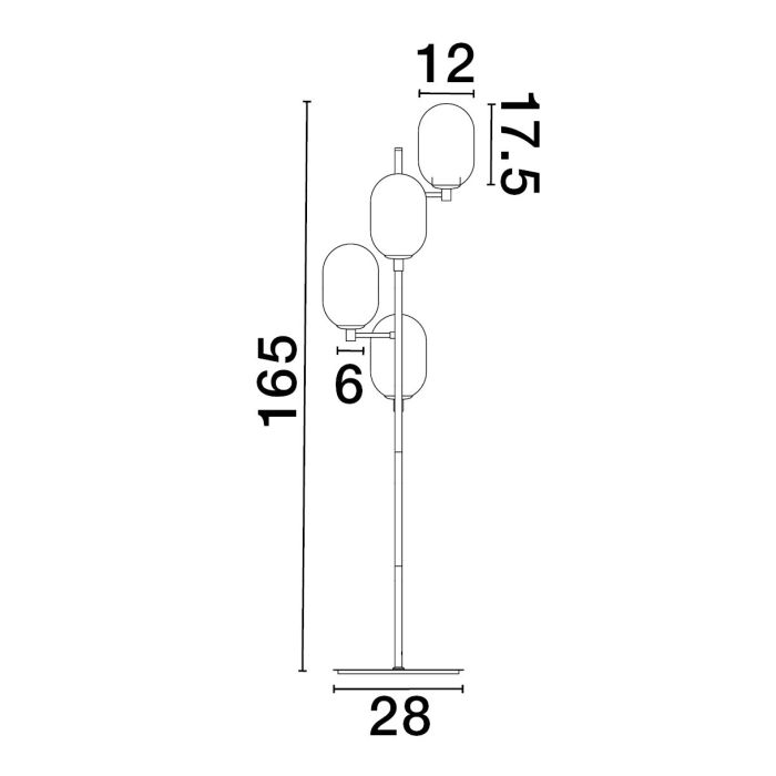 BALOR Stehleuchte-Luxomo Leuchten