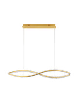 AURELIA Kristall-Hängeleuchte 120cm-Luxomo Leuchten