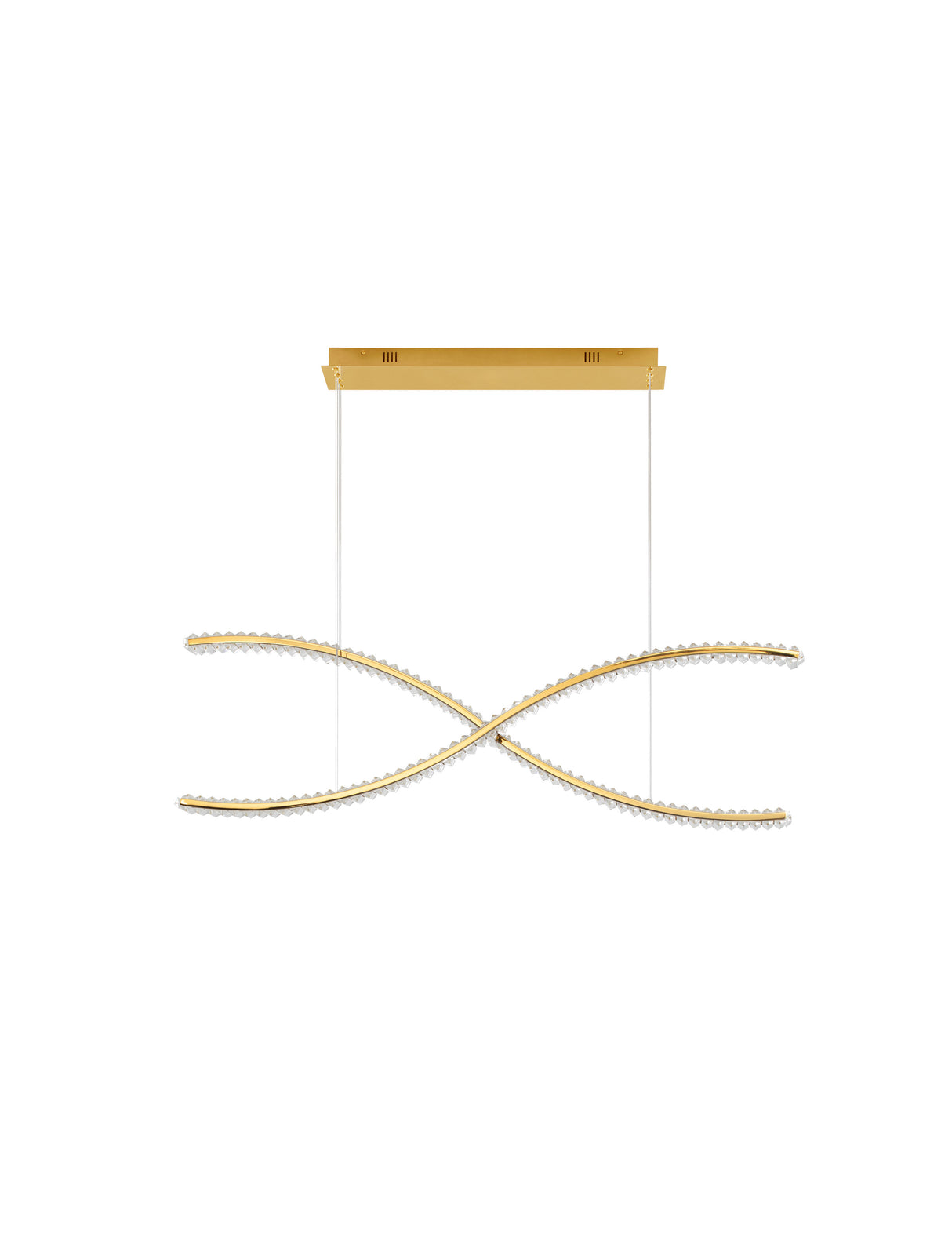 AURELIA Kristall-Hängeleuchte 120cm-Luxomo Leuchten