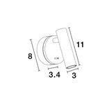 CLIP Wandleuchte-Luxomo Leuchten
