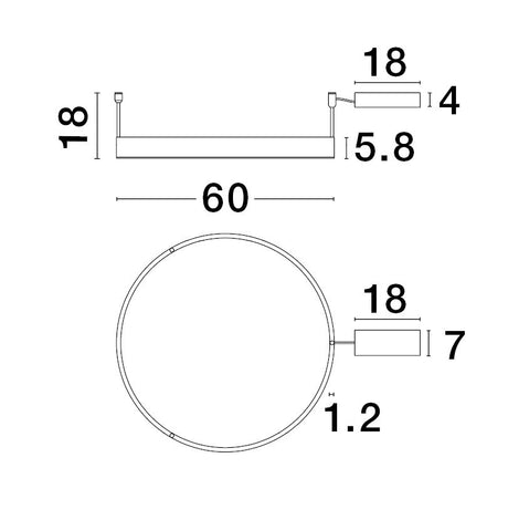 MOTIF Deckenleuchte-Luxomo Leuchten