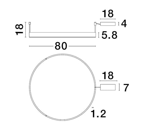 MOTIF Deckenleuchte-Luxomo Leuchten