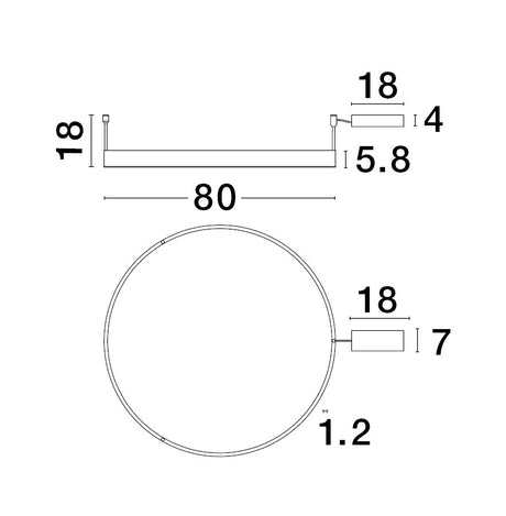 MOTIF Deckenleuchte-Luxomo Leuchten
