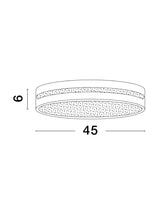 WHEEL Deckenleuchte Ø 45cm-Luxomo Leuchten