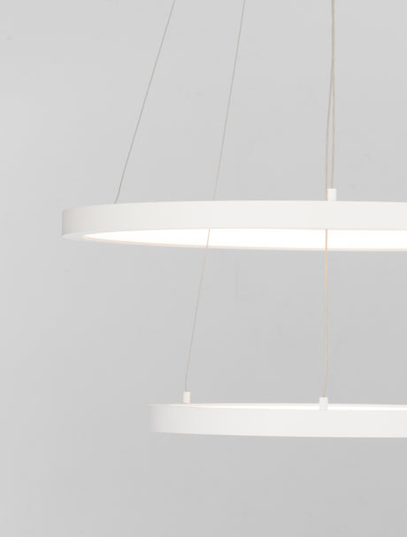 EMPATIA Hängeleuchte 2 Ringe Ø 80cm-Luxomo Leuchten